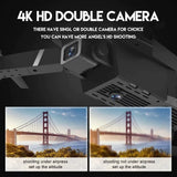 RC Drone New E88Pro 4K Professinal 2 Batteries with 1080P Wide Angle Dual HD Camera Foldable RC Helicopter WIFI FPV Height Hold