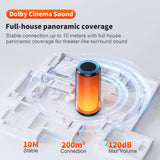 Bluetooth Speaker with Hi-Res 10W Audio,Wireless Hifi Portable Speaker IPX5 Waterproof,Outdoor Multiple Connection Modes,