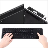 2.4Ghz Ultra Thin Wireless Touch Keyboard with Multi-Touch Touchpad for Windows 10/7 Android TV BOX Notebook Laptop Smart TV