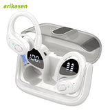 Bluetooth 5.3 Headphones 2024 Wireless Earbuds 75Hrs Sport Bluetooth Earphone with Noise Cancelling Mic IPX7 Waterproof Headsets