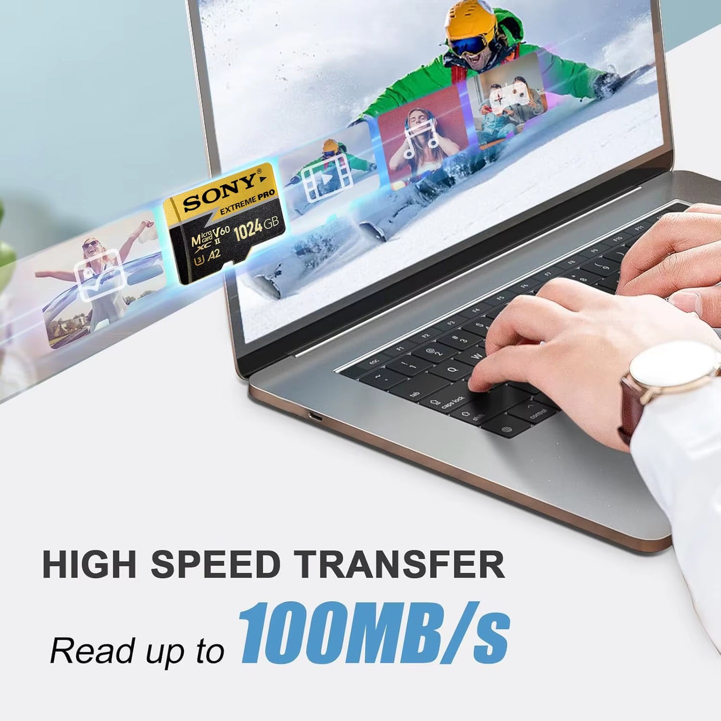 Extreme Pro Micro TF SD Card 128GB SD Memory Card High Speed 256GB 512GB 1TB A2 U3 Mini Flash Cards for Phone Camera PC