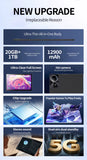 2025 Global Edition 14-Inch Android Tablet! 20GB RAM + 1TB Storage, 5G Dual SIM, 12900Mah Battery for Extended Use