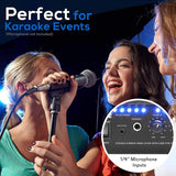 PCAU46BA Bluetooth Home Audio Amplifier System W/ Blue LED Display