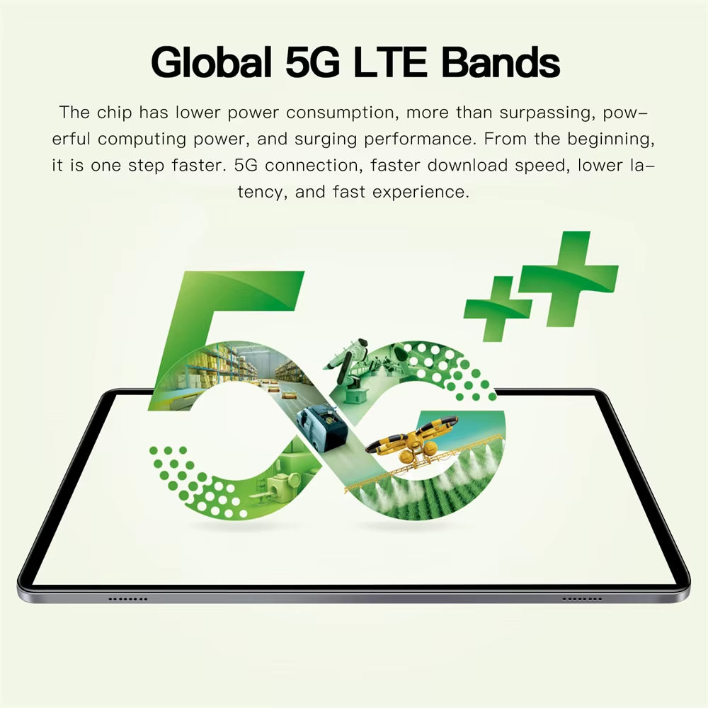 2025 Global Version New Original P60Pro Tablets Android 14 Tab 16GB+1TB 20000Mah High-End 5G Dual SIM Tablet PC with Keyboard