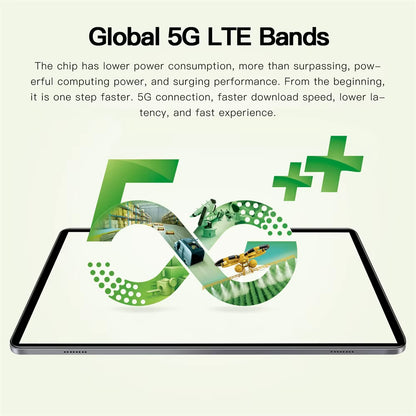 2025 Global Version New Original P60Pro Tablets Android 14 Tab 16GB+1TB 20000Mah High-End 5G Dual SIM Tablet PC with Keyboard