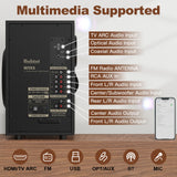 Surround Sound Systems Wireless Rear Satellite Speakers - 800W 6.5Inch Subwoofer 5.1/2.1 Channel Home Theater Systems with ARC Optical Bluetooth Input