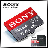 SD Memory Card Extreme Micro TF SD Card 1TB 512GB 128GB 256GB U3 V30 4K Full Memory Flash Cards for Phone Computer Camera