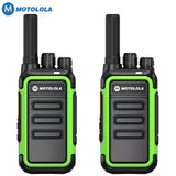 Motolola 2Pcs Mini Walkie Talkie Portable Two-Way Radio UHF Transceiver Set Walkie-Talkies Radio Walkie Talkie Long Range COD