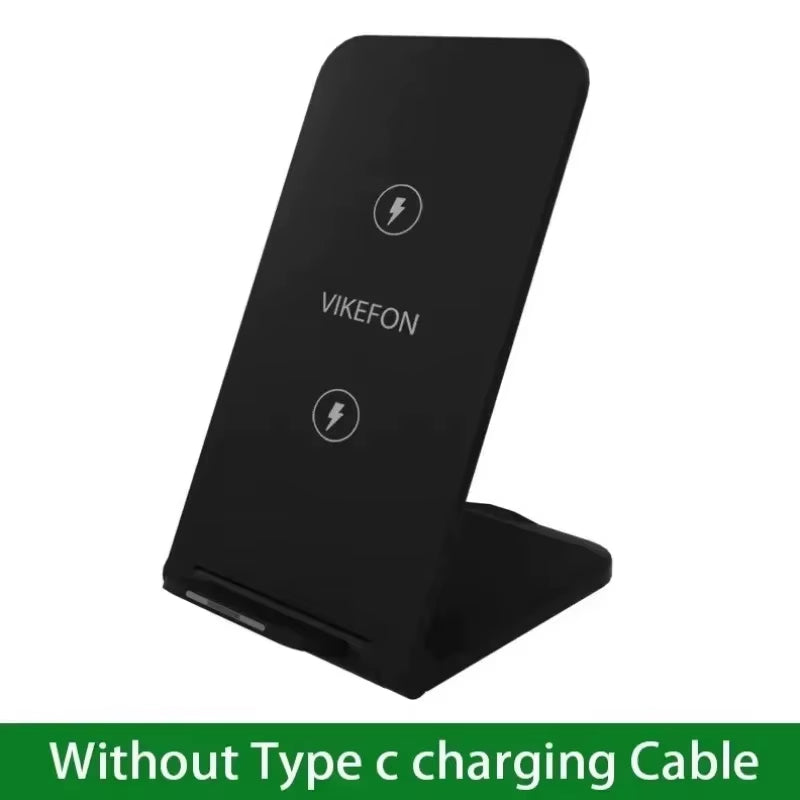 65W Wireless Charger Station Earphone Phone Fast Charging Charger Holder for Iphone 16 15 14 13 Pro Max Samsung S24 S23 Xiaomi