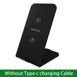 65W Wireless Charger Station Earphone Phone Fast Charging Charger Holder for Iphone 16 15 14 13 Pro Max Samsung S24 S23 Xiaomi