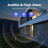 3K IR Network Security IP Camera 2.8 Mm Support Flashing/ Audio Alarm Two-Way Audio Smart Dual-Light Waterproof POE Camera