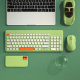 Colorful Gaming Accessories Ergonomic Mini Portable Wireless Keyboard and Mouse Combo for Home Office