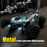 16101 /16102 PRO 1:16 High Speed RC Car with LED Light Drift 70KM/H 4WD RC Off-Road Car Monster Truck Toy for Kid Gifts