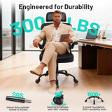Office Chair - Ergonomic Desk Chair Breathable Mesh Chair with 2D Headrest & Adjustable Lumbar