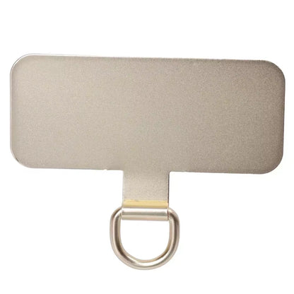 3/2/1Pcs Stainless Steel Hanging Clip Anti-Lost Metal Phone Lanyard Tether Tab Card Ultra Thin Cell Phone Sling Piece Patch
