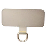 3/2/1Pcs Stainless Steel Hanging Clip Anti-Lost Metal Phone Lanyard Tether Tab Card Ultra Thin Cell Phone Sling Piece Patch