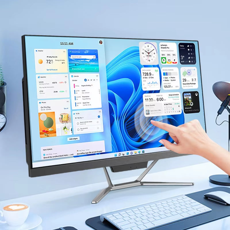 24 27 Inch Core I5 I7 Monoblock Monitor Computadora 8Gb 16Gb 32Gb Ram 1Tb Ssd Aio Computer All in One Pc Gaming