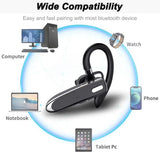 Wireless Headphones Bluetooth Earphone with Microphon ENC Noise Cancelling Handsfree Talking Headset Busines Auriculares Driving