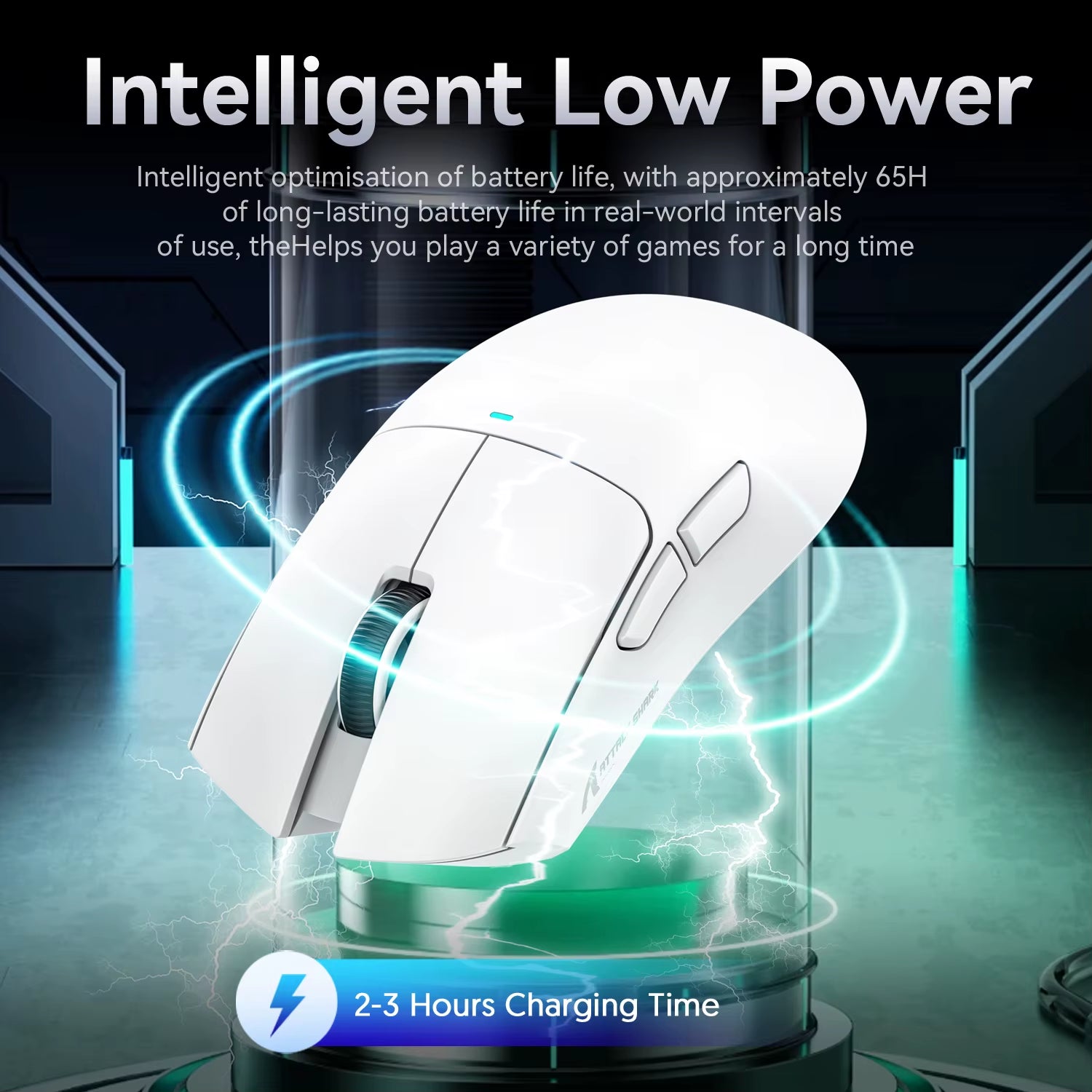X11  Gaming Mouse Wireless 1K Hz PAW3311 Macro Magnetic RGB Docking Charger for Gaming