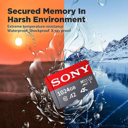 SD Memory Card Extreme Micro TF SD Card 1TB 512GB 128GB 256GB U3 V30 4K Full Memory Flash Cards for Phone Computer Camera