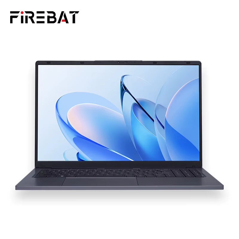 Firebat AT15 Laptop  N150 CPU 15.6 Inch 16GB RAM SSD 1TB Lightweight Business Windows 11 Pro Computer Notebook BT4.2 Wifi5