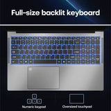 17.3" Computer Laptop  Celeron N5095 16GB DDR4 1TB SSD Windows 11 Fingerprint Office Laptops Notebook Computer Portable PC