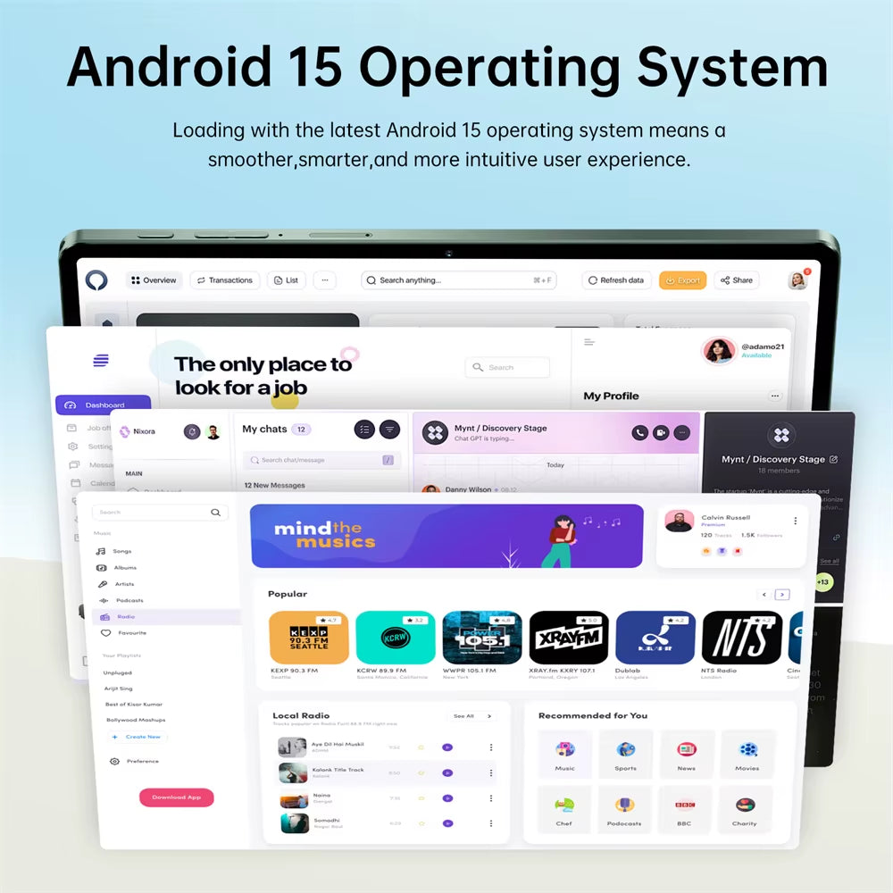 2025 New Pad 7S Pro Tablet PC 10.1" Global Edition 5G Dual SIM Android 15 Tablets 22GB+2TB Wifi GPS Children'S Kids Tab Tablet