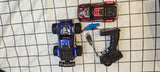 2.4Ghz Four-Wheel Drive All-Terrain Remote Control Truck Toy, Large All-Terrain Tires with LED Lights, Remote Control Off-Road V