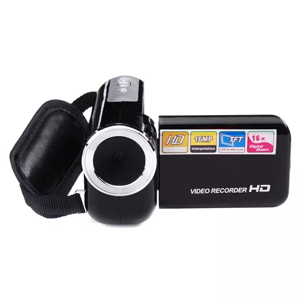 Vlog Camera 1080P Full HD 16 Million Pixels DV Camcorder Digital Video Camera 16X Digital Zoom Camera with Fill Light New Gifts