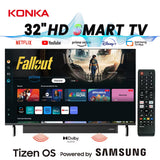 32" Smart TV Tizen OS Powered by SAMSUNG Built-In 30W Soundbar HDR10 V-Max Display Theater Audio Dynamic Sound 1Y Warranty