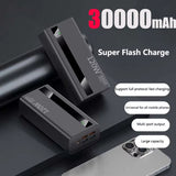 1000000Mah Large Capacity Power Bank Digital Display 120W Fast Charging Outdoor Power Supply for Xiaomi Huawei Iphone