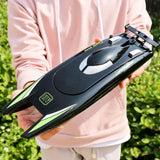 2.4G RC High Speed Racing Boat Waterproof Double Motor Remote Control Professional Speedboat 805 Gifts Toys for Boys