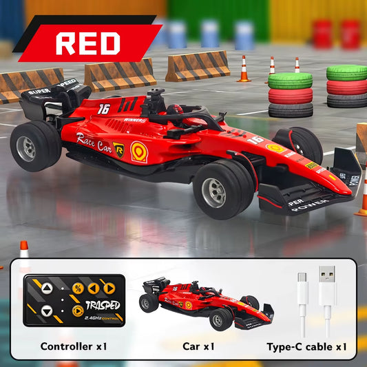 1:64 Scale RC Drift Car - 4WD Mini RC Toy Car, Sporty, Stylish, Streamlined Design, Perfect Holiday Gift for Kids and Adults