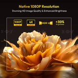 A6 PRO Native 1080P 600 ANSI 4K Android 11 32 GB 135 ° Projektor Mit Auto Keystone Focus Wifi6 BT5.2 Portable Outdoor