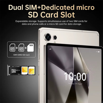 2025 Original Tab Pad 7S Pro 10" Android 15 Tablets Global Snapdragon 8 Gen3 22GB+2TB Tablet PC 10000Mah 5G Dual SIM Kids Tablet