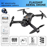 MAX Drone Professional with 3 Batteries 8K Dual Camera Optical Flow Brushless 360° Obstacle Avoidance WIFI FPV RC Dron Toys