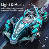 Gesture Sensing RC Stunt Car for Kids 6-12 - 360° Rotate, Drift Hand-Controlled with Light Music & Spray - Perfect Birthday Gift