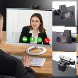 Mini Webcam 480/720/1080P HD USB Web Camera with Microphone for PC Computer Desktop Gamer Webcast Video Call Conference Work
