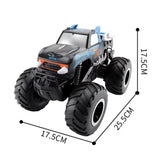 Amphibious Remote Control off Road Car with 4 Wheels Rechargeable Kids Electric Vehicle Waterproof All Crawler Truck Toy