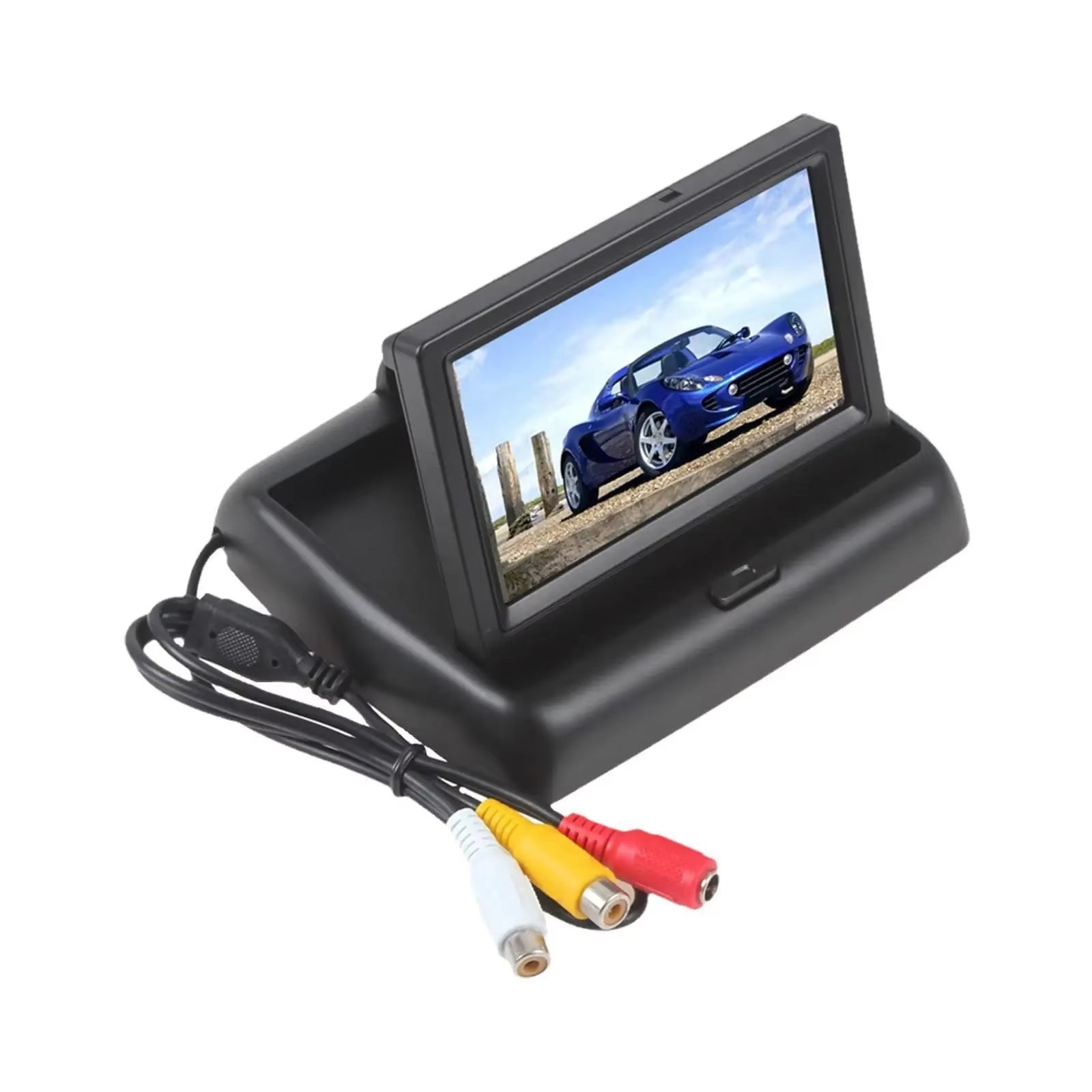 4.3 Inch Foldable Screen TFT LCD Vehicle Car Backup Monitor Camera Kit Rear View Reverse Parking System Night Vision Camera