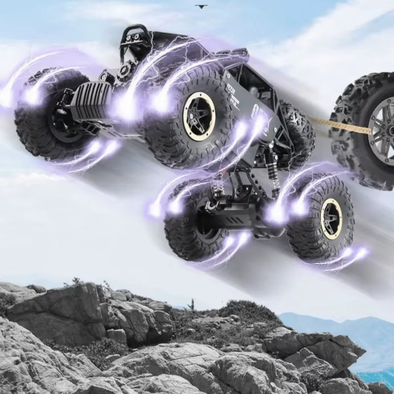 1:12 Scale RC Car with 6WD, 38CM in Length, 2.4Ghz Remote Control, Suitable for Crawling, Drifting and off - Road, High - Speed