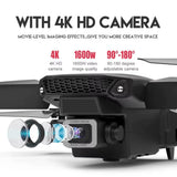 RC Drone New E88Pro 4K Professinal 2 Batteries with 1080P Wide Angle Dual HD Camera Foldable RC Helicopter WIFI FPV Height Hold