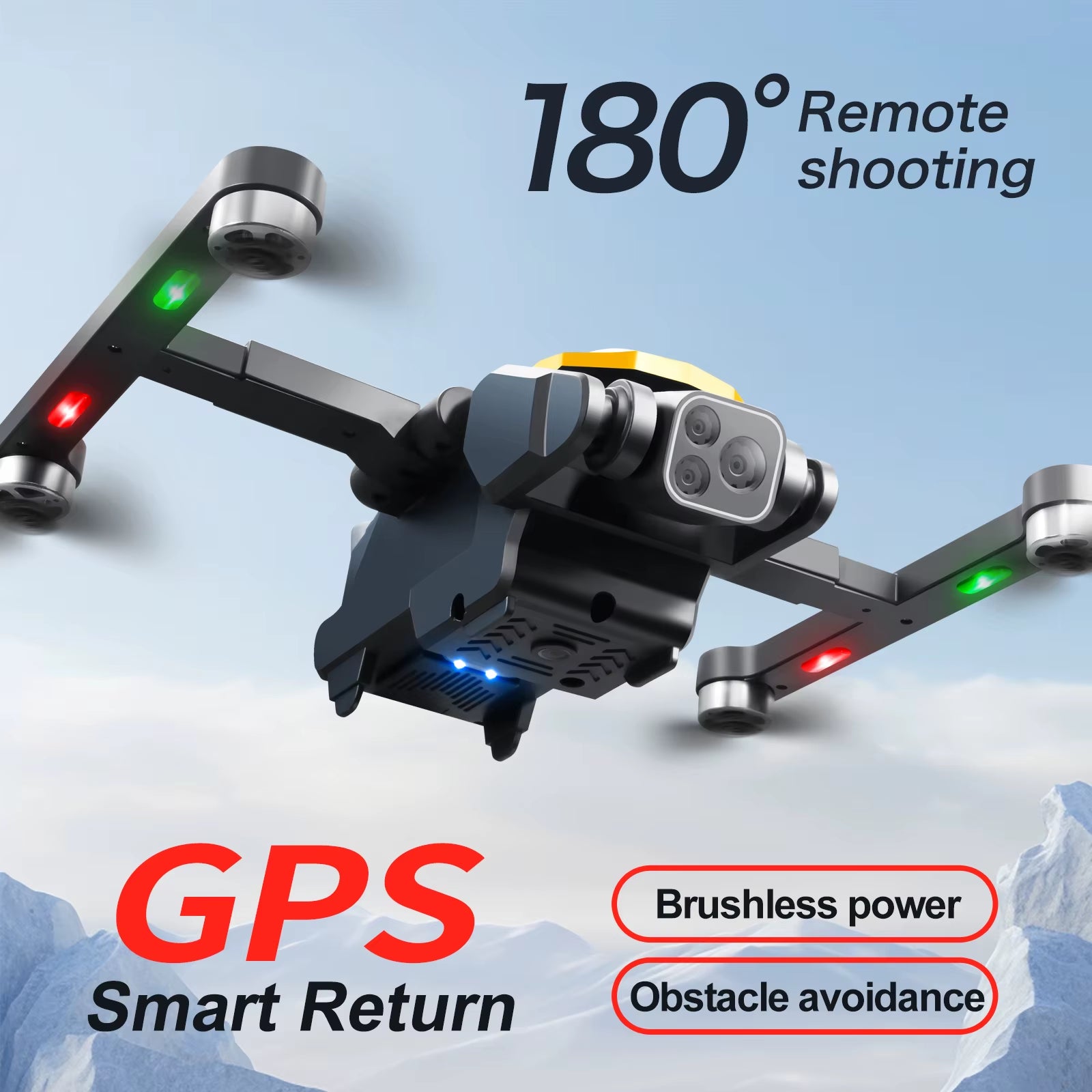 M8 Max Drone, 8K Camera Intelligent Obstacle Avoidance, Optical Flow Positioning Precise Hovering Shooting,