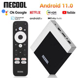 Original KM7 plus Netflix TV Box 2GB16GB Android Smart TV 11 Google Certified 4K Amlogic Tvbox Ip Tv WIFI Hebrew Arabic