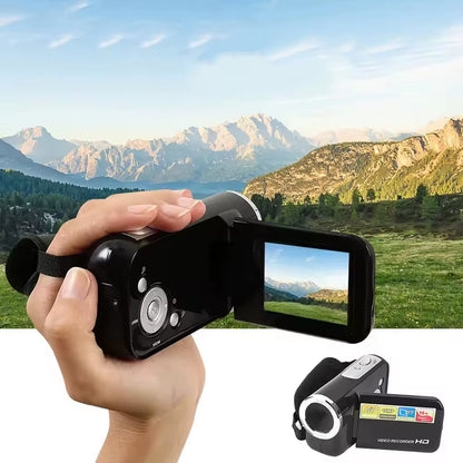 Vlog Camera 1080P Full HD 16 Million Pixels DV Camcorder Digital Video Camera 16X Digital Zoom Camera with Fill Light New Gifts