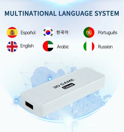 Y6 Retro Game Console 4K 60Fps HDMI Output Low Latency GD10 TV Game Stick Dual Handle Portable Home Game Console Kid Gift