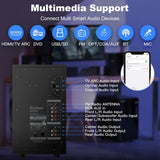Home Theater System 800 Watts Peak Power 6.5" Subwoofer 5.1/2.1 Surround Sound Stereo Bluetooth Speakers Systems for TV