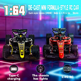 1:64 Scale RC Drift Car - 4WD Mini RC Toy Car, Sporty, Stylish, Streamlined Design, Perfect Holiday Gift for Kids and Adults