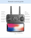RC Drone New E88Pro 4K Professinal 2 Batteries with 1080P Wide Angle Dual HD Camera Foldable RC Helicopter WIFI FPV Height Hold