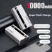 White 10000Mah